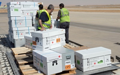 Quỹ Airbus và các tổ chức nhân đạo quốc tế gửi viện trợ y tế đến Jordan