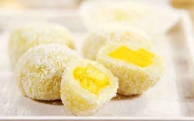 'Biến tấu' bánh dẻo nhân xoài