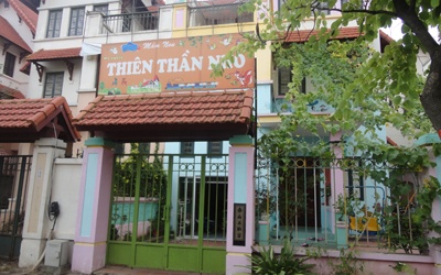 Trường mầm non Thiên thần nhỏ chưa đủ giấy phép hoạt động