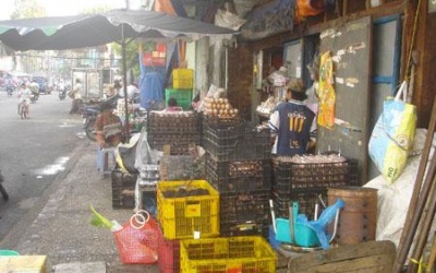 Trứng gia cầm không kiểm dịch tung hoành