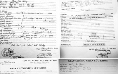 Tôi đi 'mua' giấy khám sức khỏe