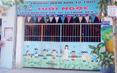 Đình chỉ các lớp mầm non tư thục không đảm bảo điều kiện