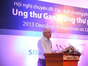 Hội thảo chuyên đề về ung thư phổi và gan ở Hà Nội