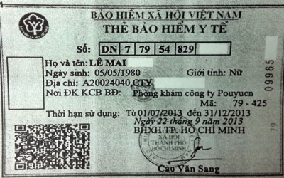 TP.HCM: Từ 1/10 sẽ phát hành thẻ BHYT có mã vạch