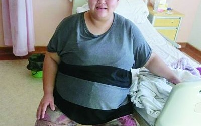 Có bầu 8 tháng tưởng béo tăng cân