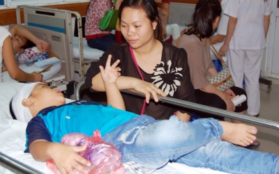 Vụ vữa rơi trong lớp học mầm non: 6 cháu bé đều đã ổn định