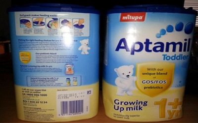 Có nhôm trong sữa Aptamil bán ở Việt Nam