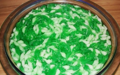 Bánh lọt nước cốt dừa thơm mát