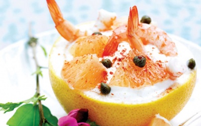 Gỏi bưởi tôm thịt ăn mãi không ngán