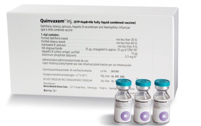 19 trẻ nhập viện sau khi tiêm vắcxin Quinvaxem tại Tiền Giang