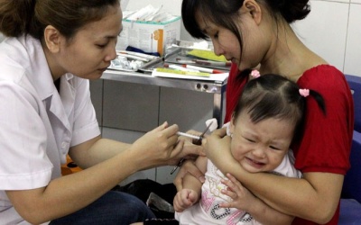 Hà Nội: Hơn 100 ca phản ứng sau tiêm chủng Vaccine Quinvaxem