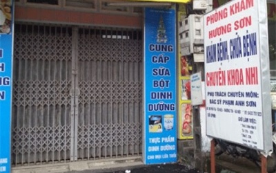 Tạm đình chỉ trưởng khoa nhi làm chết bệnh nhi tại phòng khám Hương Sơn