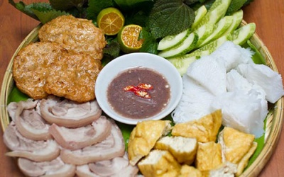 Bún đậu Làng Mơ