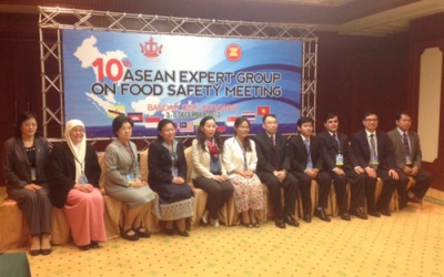 Hội nghị nhóm chuyên gia về an toàn thực phẩm ASEAN (AEGFS) lần thứ 10