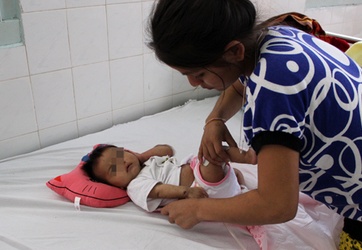 BV Nhi đồng 2 TP. HCM: Cứu sống bé 2 tháng hoại thư bìu hiếm gặp