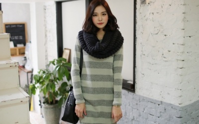 Áo dáng dài và quần legging: sánh bước trời đông