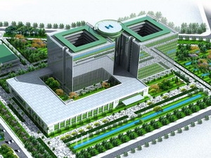 Khởi công Bệnh viện Bệnh nhiệt đới Trung ương mới