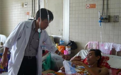 Cứu sống bệnh nhân bị vỡ tung thực quản