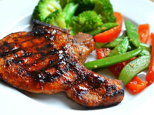 Sườn cốt lết rim mặn ngọt đưa cơm