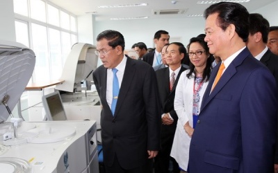 Thủ tướng dự khánh thành Bệnh viện Chợ Rẫy-Phnom Penh