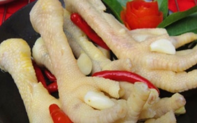 Chân gà muối chua nhậu Tết