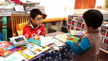 Ấn tượng cùng 'Một cuốn sách cho đi, một tình yêu nhận lại'