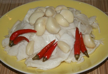 Măng tươi ngâm chua ngọt