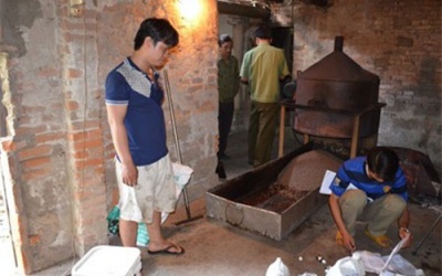 Tạo bọt cà phê bằng... hóa chất sản xuất xà phòng