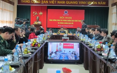 Hội nghị trực tuyến phòng chống cúm gia cầm