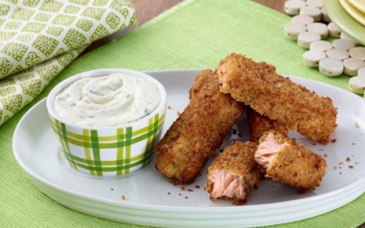 Cá hồi nướng phô mai