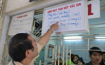 Nhiều bệnh gây dịch hết vaccine