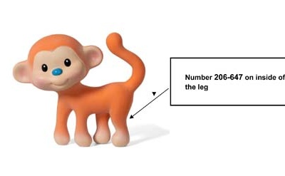 Mỹ thu hồi đồ chơi nguy hiểm cho trẻ mọc răng