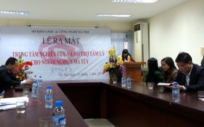 Ra mắt Trung tâm Nghiên cứu và Hỗ trợ tâm lý cho người nghiện ma túy