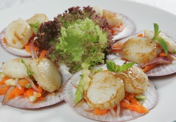 Món ngon từ sò điệp