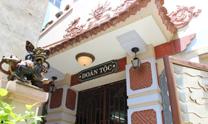 Độc đáo gia tộc lập đền, thờ cúng vua Hùng