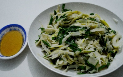 Món ăn khó quên: măng nứa xào mắc mật