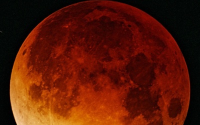 'Mặt Trăng máu' xuất hiện trong hôm nay