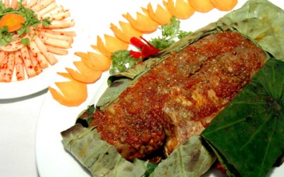 Cá điêu hồng nướng