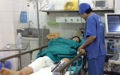 Nữ sinh 15 tuổi nguy kịch vì tai nạn xe đạp điện