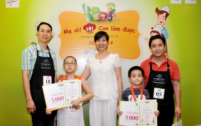 “Lẩu Hoà Bình” đoạt giải kim cương Cuộc thi “Mẹ ơi! Con làm được”