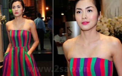 'Điên đảo' vì mốt thời trang kẻ sọc