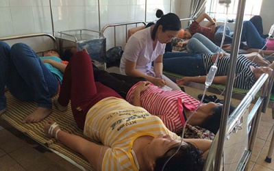 Vụ 170 công nhân nhập viện tại Thái Bình:  Vì đồ ăn nhiễm khuẩn E.coli