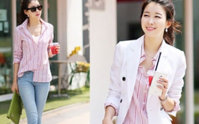 Mix áo sơ mi đẹp, lạ ngày nắng