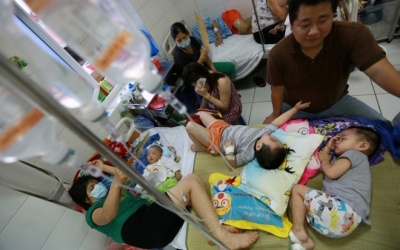 Cảnh báo viêm não vi rút ở trẻ trong tháng 7 và 8