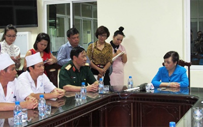 Hội chẩn liên viện, tìm giải pháp điều trị tốt nhất cho các chiến sĩ