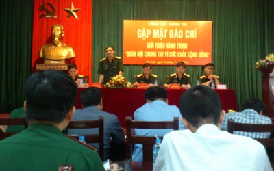 Hơn 17 tỷ đồng được dành cho hành trình “ Quân đội chung tay vì sức khỏe cộng đồng”