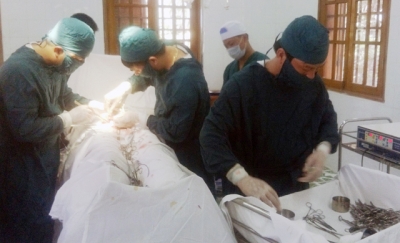 Cấp cứu kịp thời cứu thành công một ngư dân trên đảo Bạch Long Vĩ