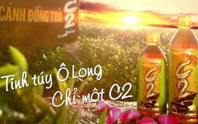 Quảng cáo trà C2 Ô Long: Lừa dối trắng trợn