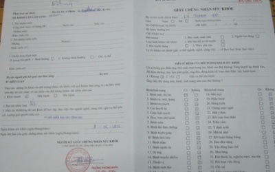 Tăng cường thanh kiểm tra việc cấp giấy khám sức khỏe