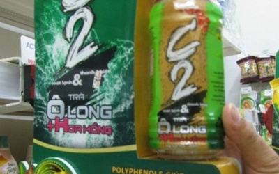 Trà C2 Ô Long: Nhà sản xuất quanh co nguồn gốc nguyên liệu?